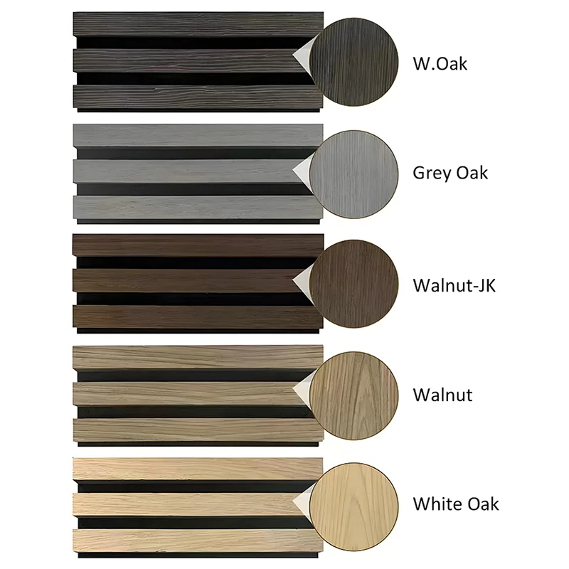 Slat egur panel akustikoa